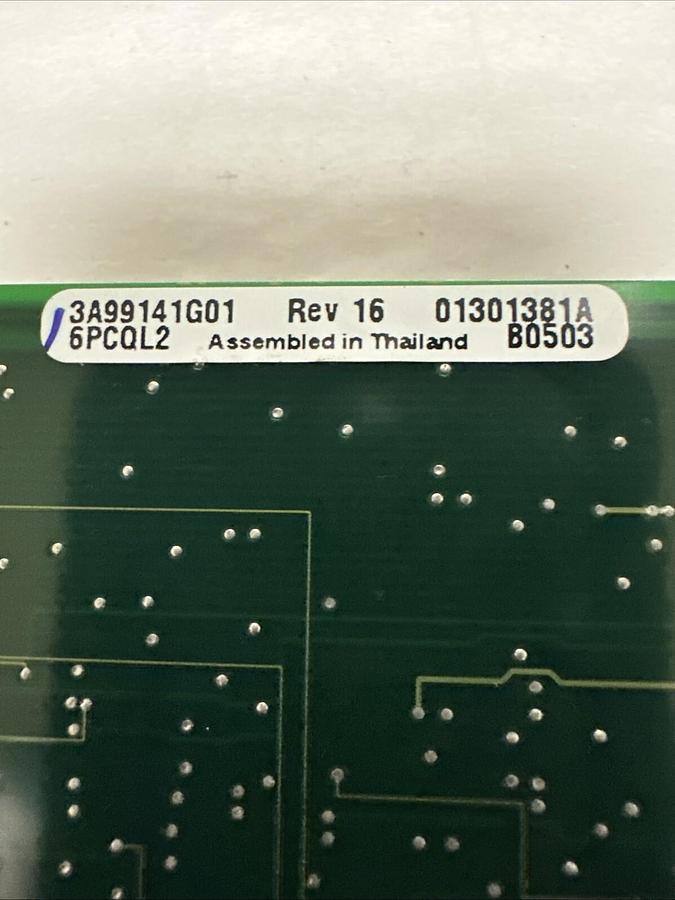 Used Westinghouse,6PCQL2,Ovation Power Board Assembly Rev 16