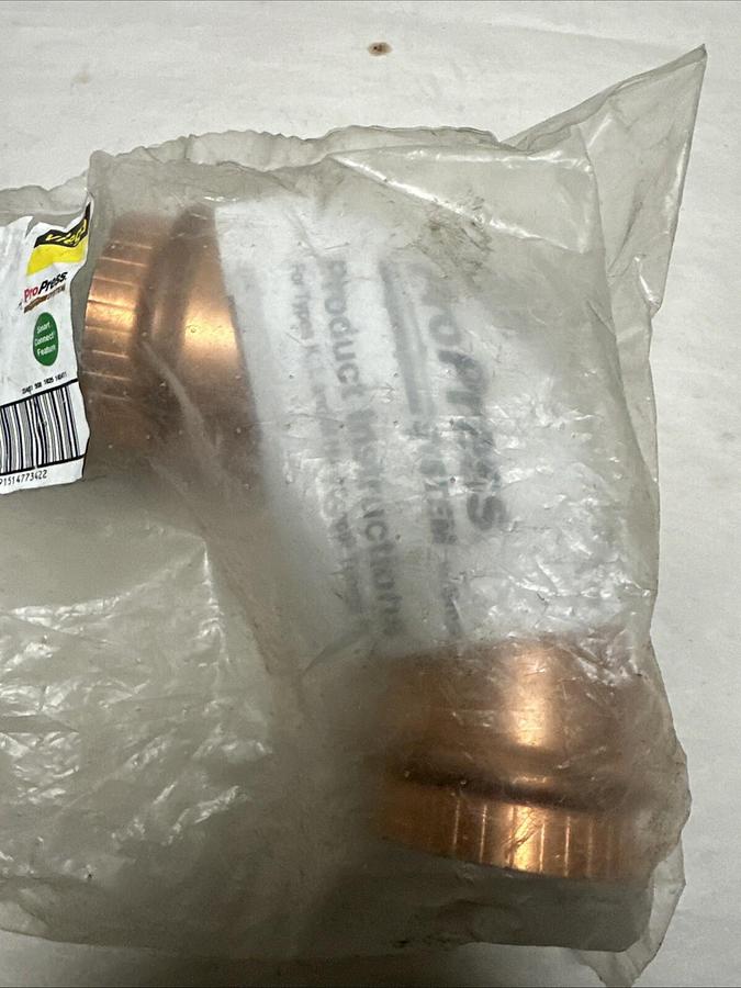 Used Viega,77342,2" Copper 90 Deg