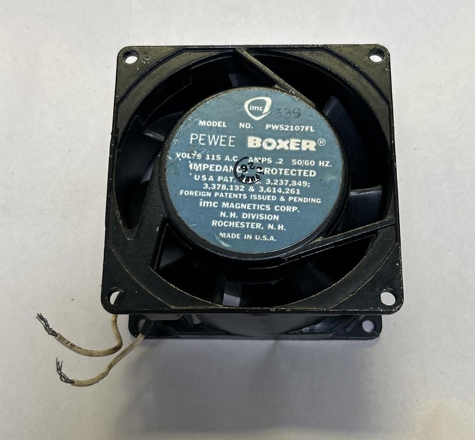 Used IMC,PWS2107FL,PEWEE BOXER FAN .2A 115V