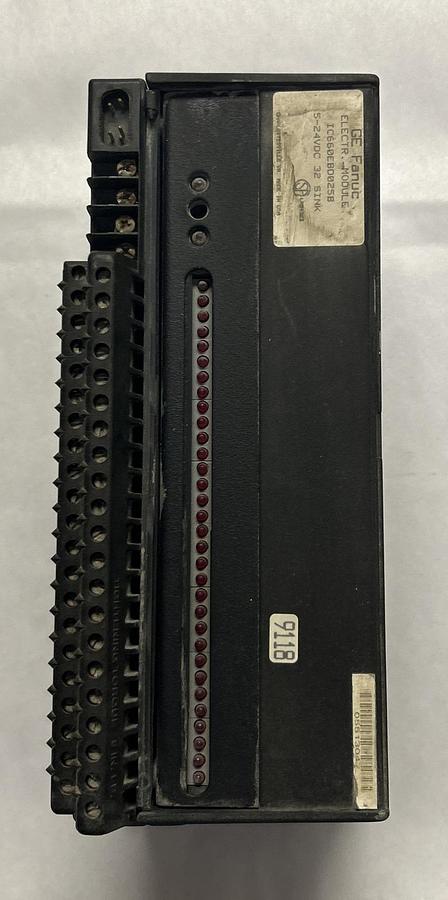 Used GE FANUC,IC660EBD025B,GENIUS BLOCK SINK I/O MODULE 24VDC