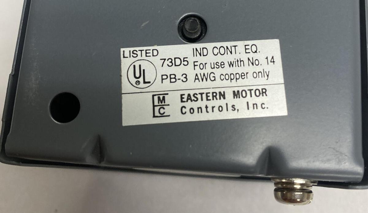 EASTERN MOTOR CONTROLS,73D5-PB-3,PUSHBUTTON STATION NOS