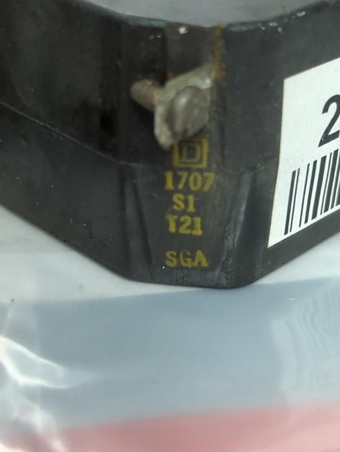 Used SQUARE D,1707,COIL 110V 50HZ LOT OF 2 PRE-OWNED