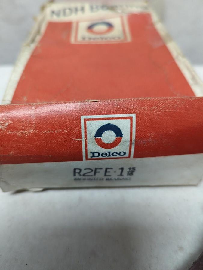 NDH DELCO,R2FE-1-15/16,2-BOLT FLANGE BEARING 1-11/16 INCH BORE NOS