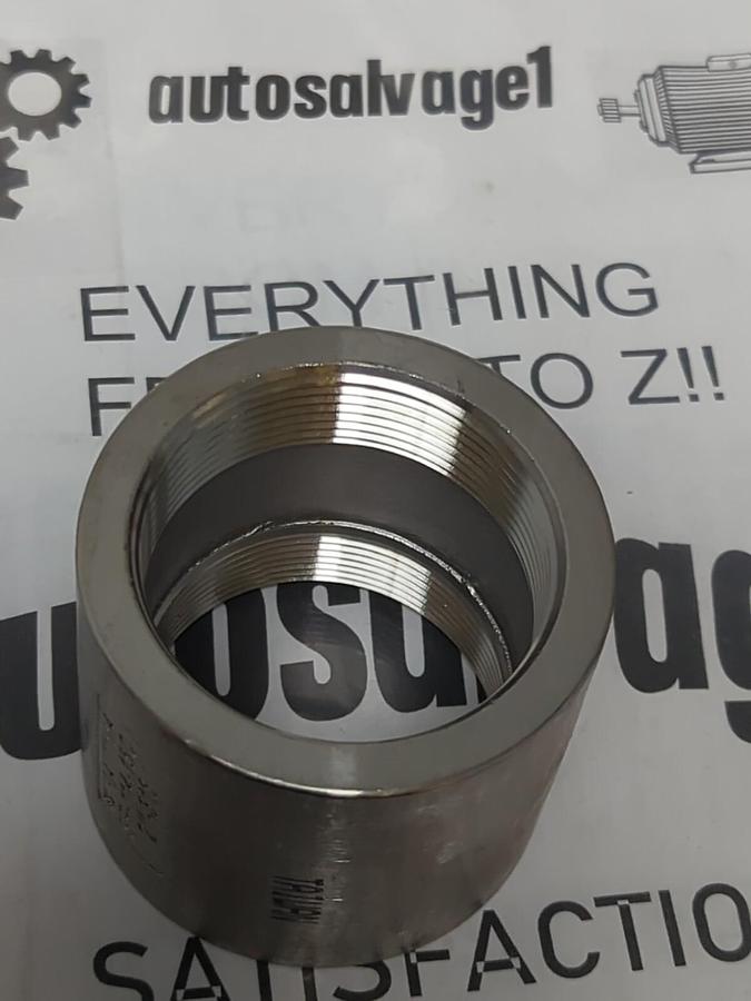 HAITIMA,SP-114-150,2 INCH 316 STAINLESS STEEL COUPLING SOCKET NOS