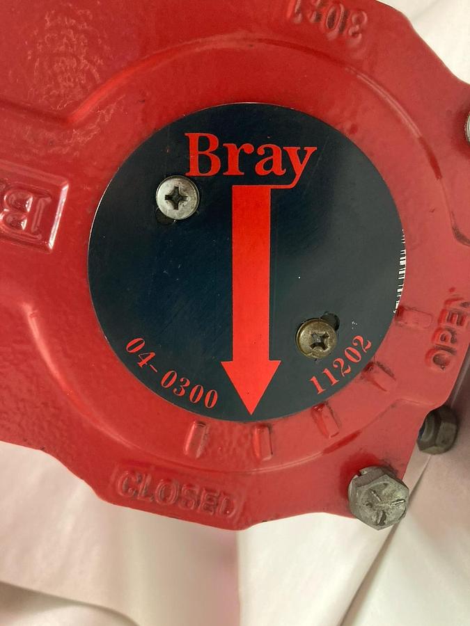 Used Bray,Series 20 0L01A,Butterfly Valve Body C1
