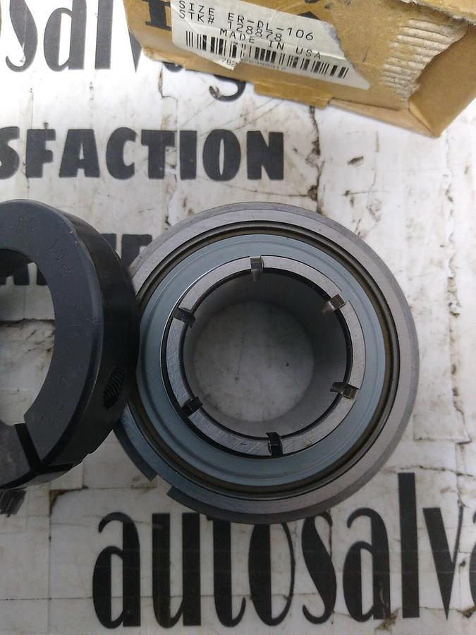 DODGE,ER-DL-106  128878,BALL INSERT BEARING ROUND BORE 1.375 IN ID,2.835 IN OD