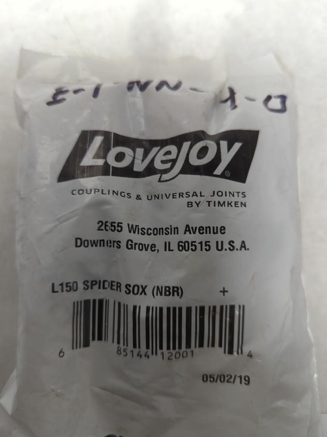 LOVE-JOY,L150,SPIDER SOX RUBBER NOS