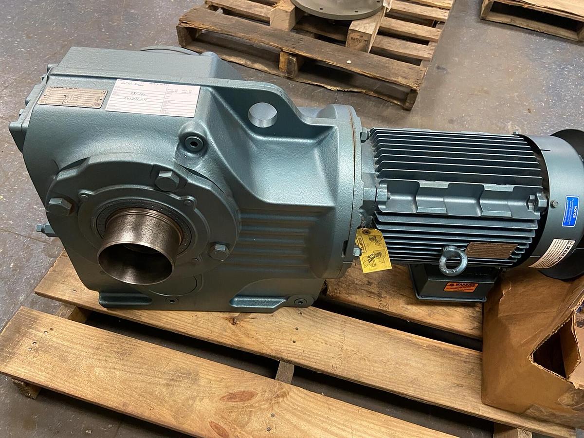 Used Sew Eurodrive,KT107TDV160M4CZTHAB-C8-KS, Gear Reducer Ratio 66.52 36142lbs/in