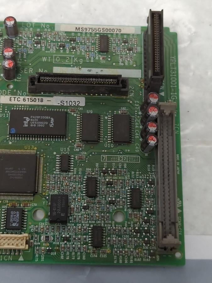 Used MAGNATEK,ETC 615018-S1032,DRIVE CONTROL BOARD YPLT31001-1G PRE-OWNED