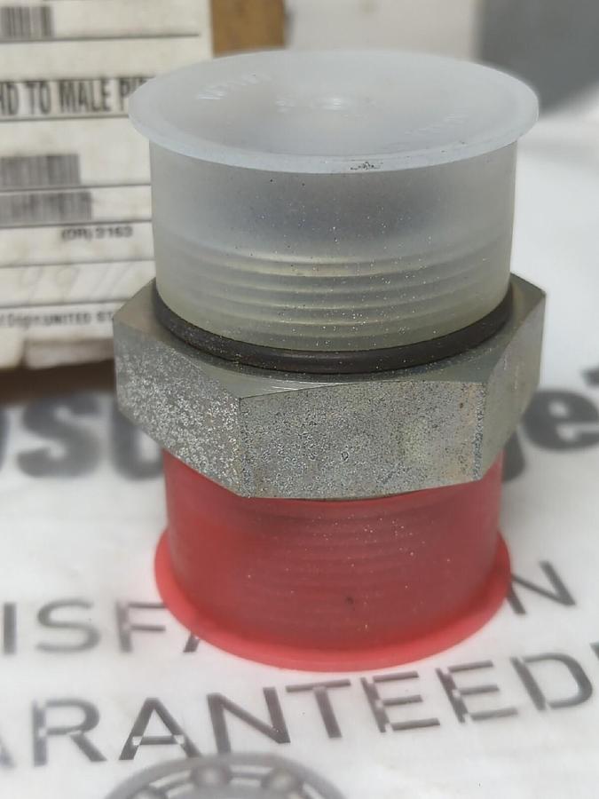 PARKER,24-1-1/2 IN F50F-S,MALE PIPE ADAPTER BOX OF 2 NOS