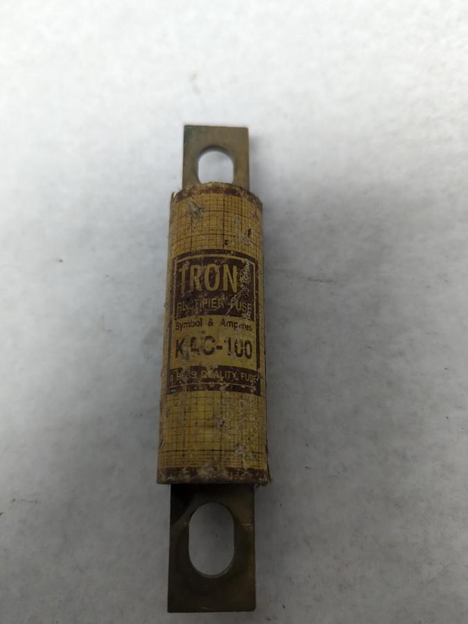 Used COOPER BUSSMANN,KAC-100,RECTIFIER FUSE 100 AMP PRE-OWNED