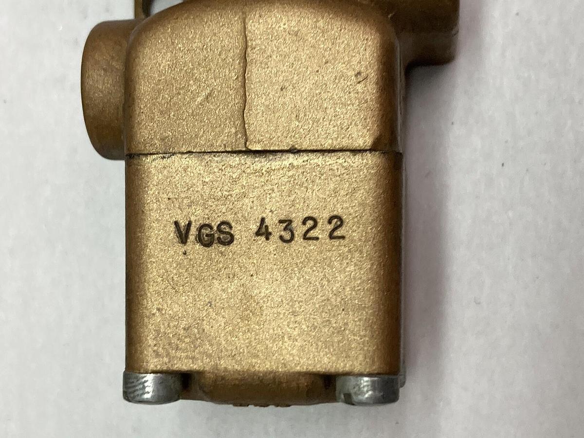 Versa Valves,VGS 4322,Four-Way Valve 120V Coil