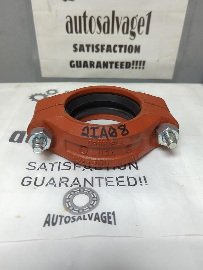 GRINNELL,STYLE 707,3 INCH 88.9MM PIPE COUPLING WITH GASKET