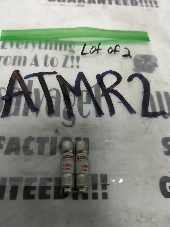 FERRAZ SHAWMUT,ATMR2,CLASS CC FUSE LOT OF 2 NOS