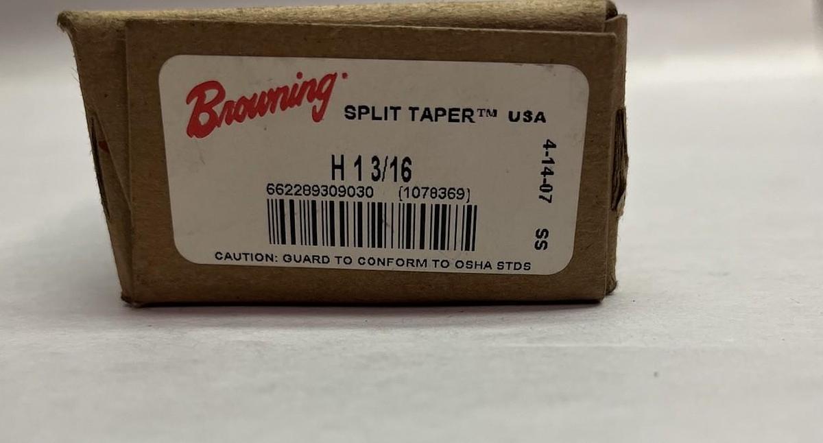 BROWNING,H1-3/16,SPLIT TAPER BUSHING 1-3/16" BORE