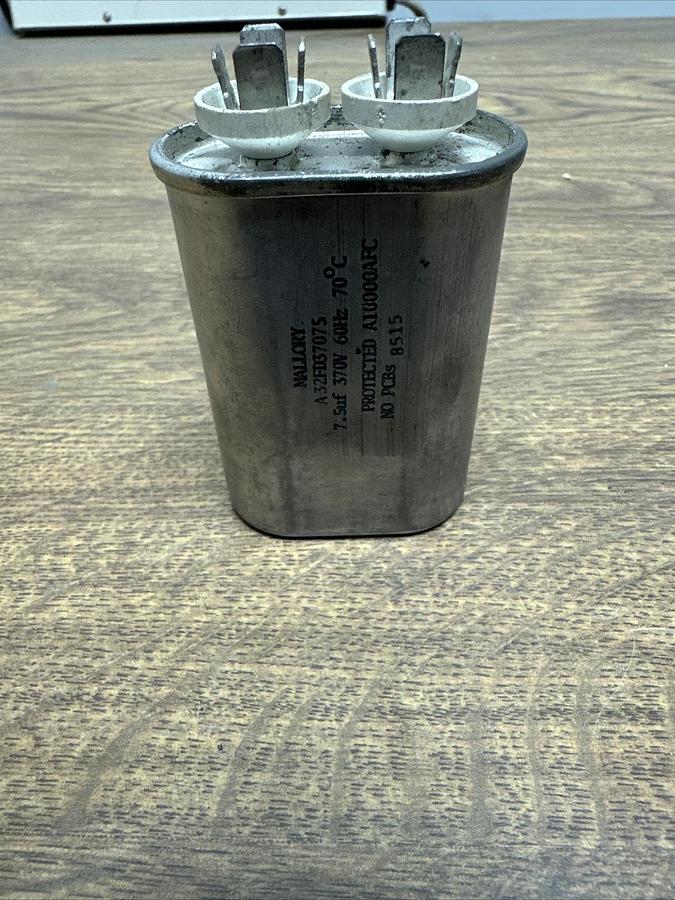 Used Mallory,A32FD37075,Capacitor