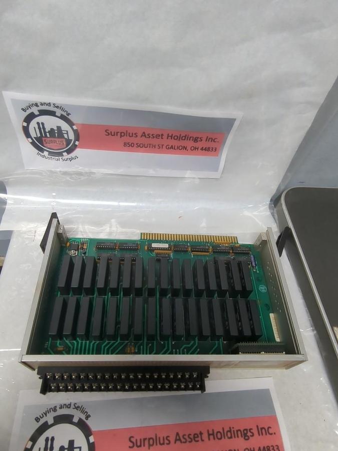 Used ROBOTRON,503-1-0326,OUTPUT MODULE 1-32 120VAC PRE-OWNED