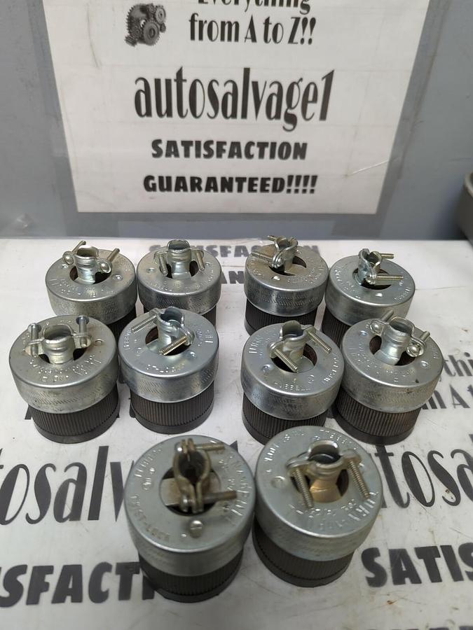 HUBBEL,NA,TWIST LOCK 20 AMP/250V TURN AND PULL FEMALE PLUG LOT OF 10 NOS