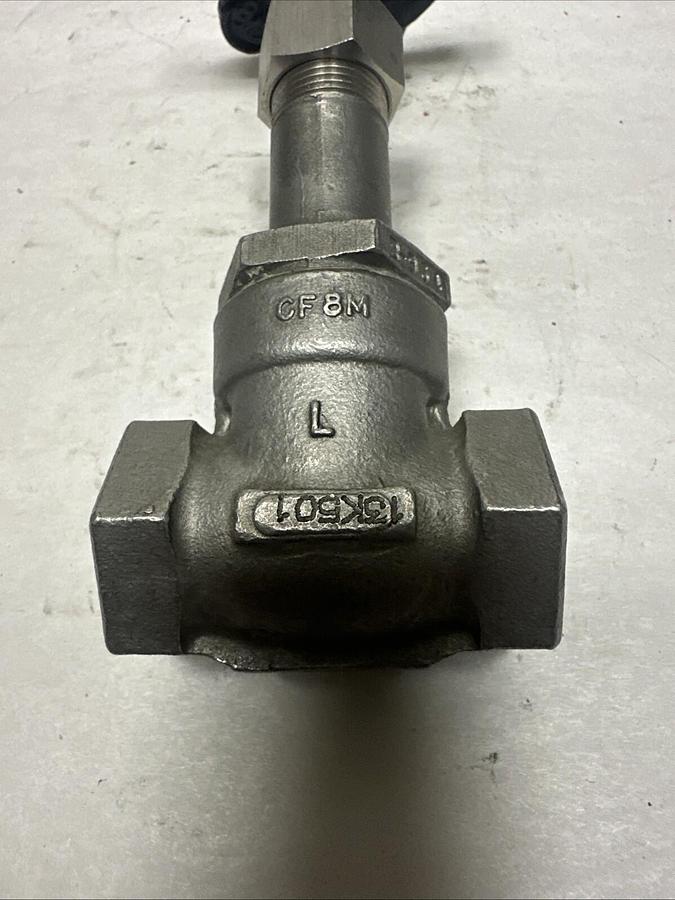 Powell,A-5449,1/2" 200 NPT Steel Gate Valve