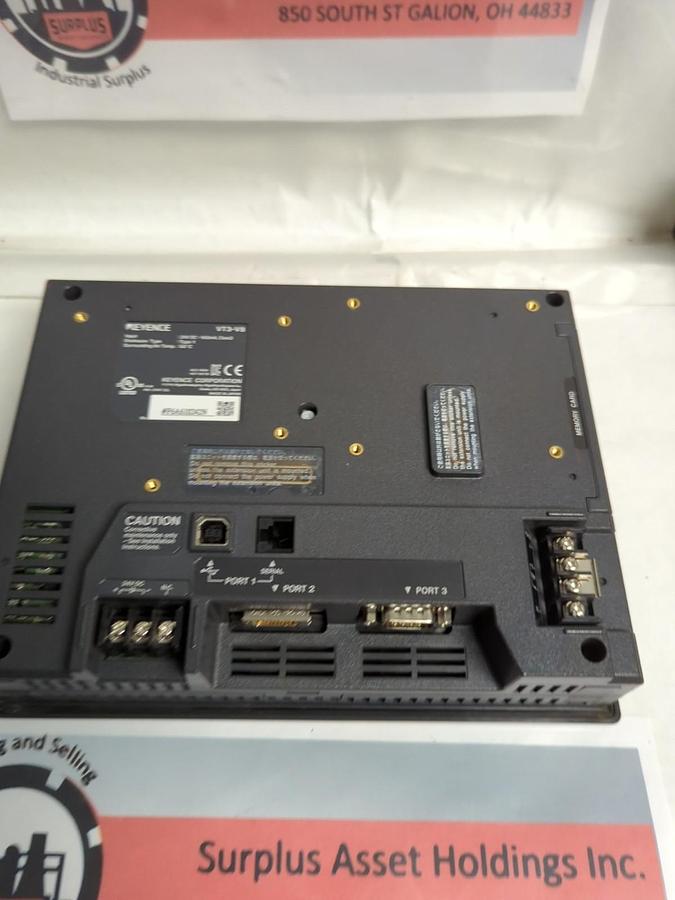 Used KEYENCE,VT3-V8,TOUCH PANEL DISPLAY PRE-OWNED