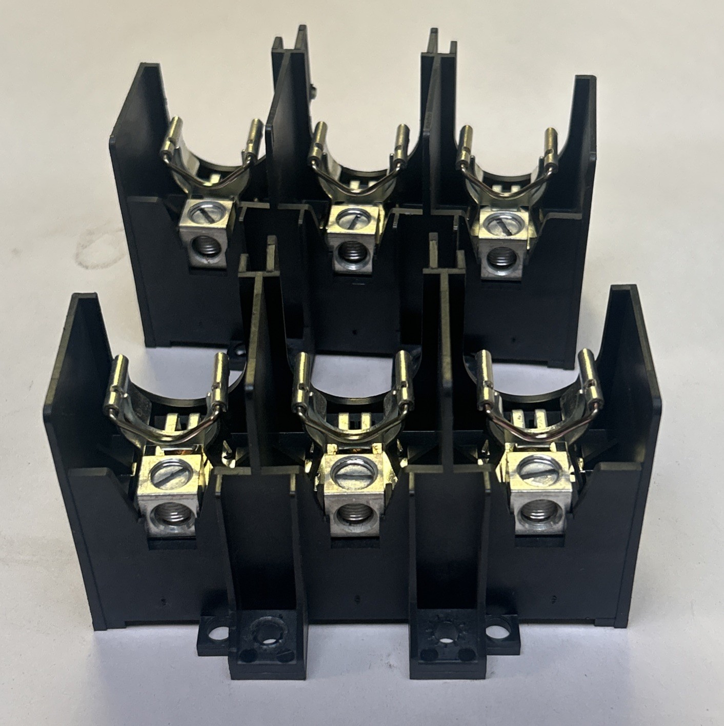 Used SQUARE D,40566-041-51,FUSE HOLDER LOT OF 2