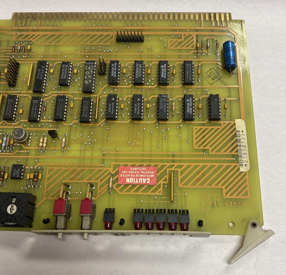 Used MILACRON,3-531-4380A,BUS ADAPTER BOARD