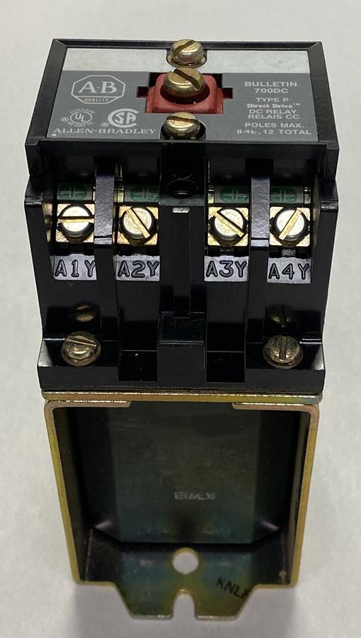Used ALLEN BRADLEY,700DC-P400Z24,SER A DC RELAY
