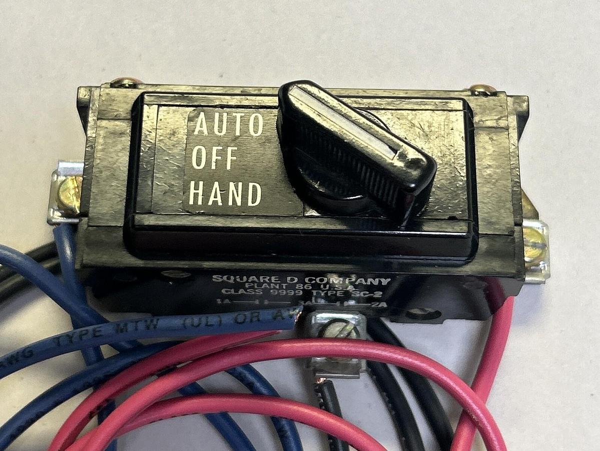 Used SQUARE D,9999SC-2,SELECTOR SWITCH