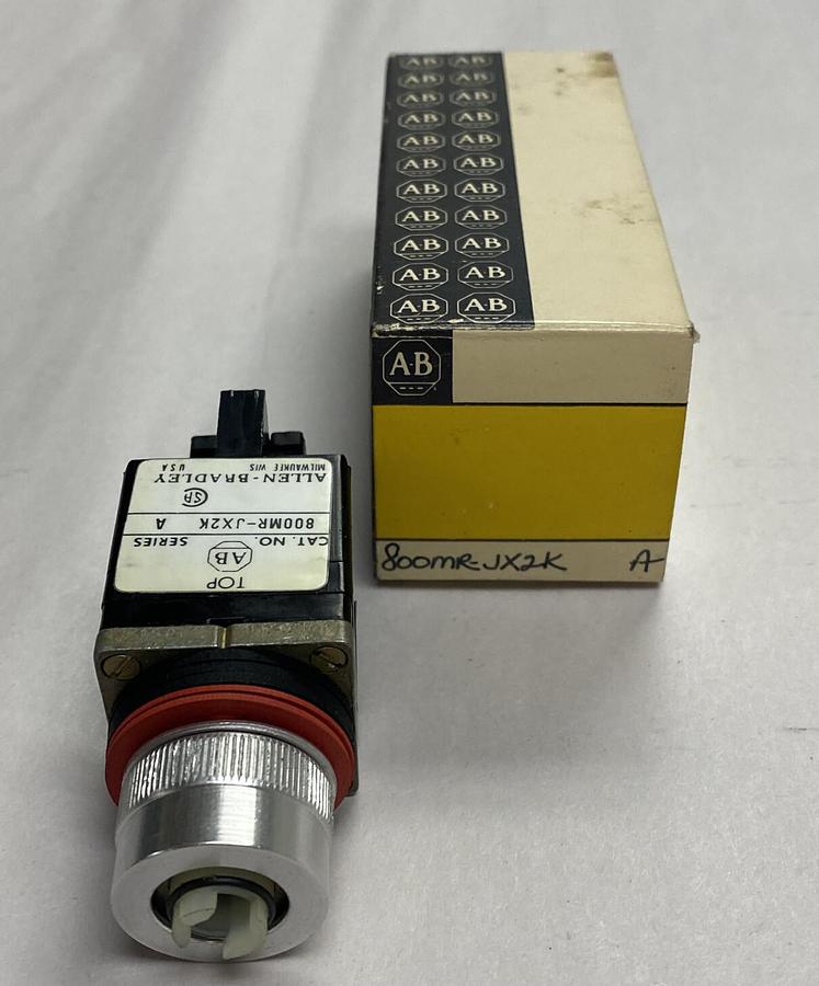 Allen-Bradley,800MR-JX2K,Series A Push Button NOS