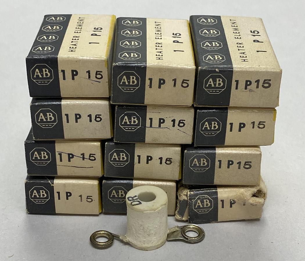 ALLEN BRADLEY,P15,HEATER ELEMENT LOT OF 12 NEW