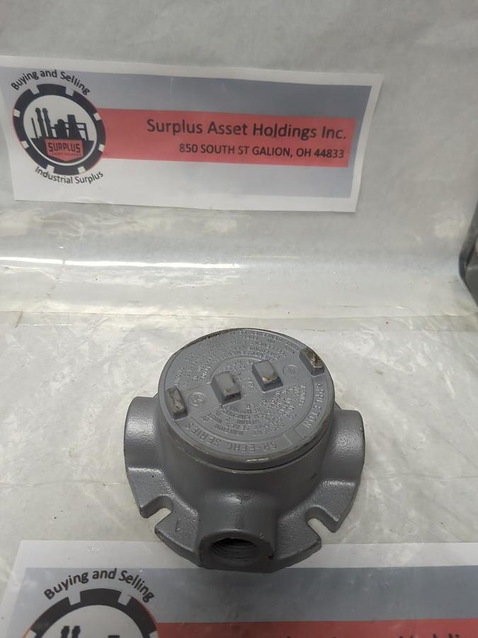 Used APPLETON,GR-EFHC,EXPLOSION PROOF HUB COVER PRE-OWNED
