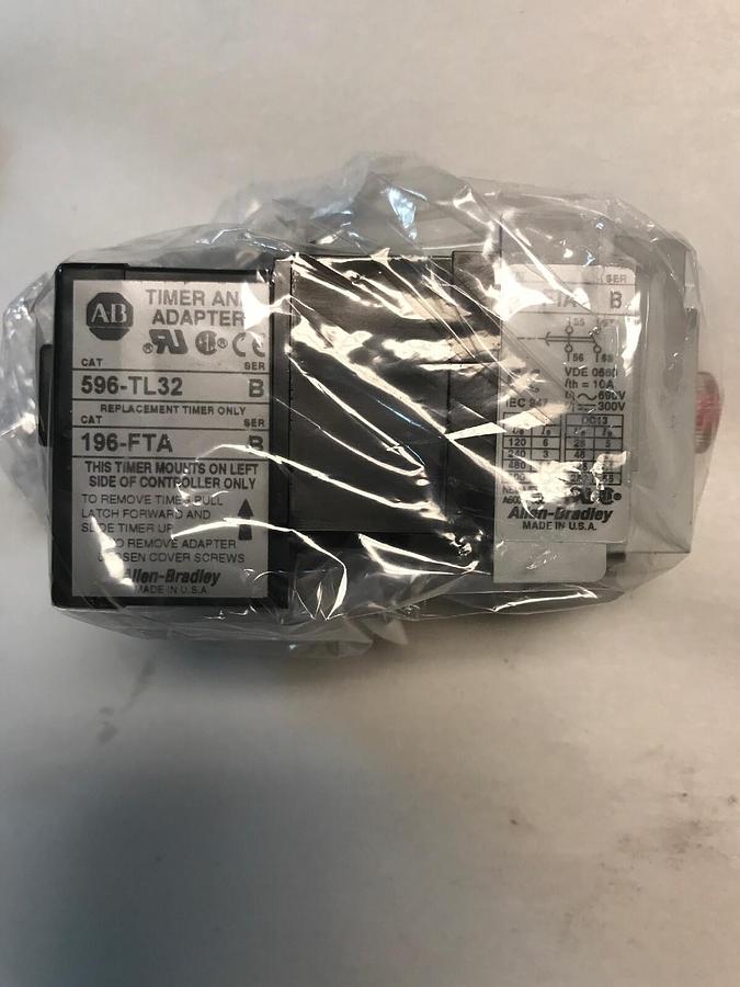 Used Allen Bradley,596-TL32,Series B Pneumatic Timer