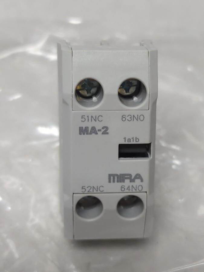 MRA,MA-2,AUXILIARY CONTACT 2-POLE NOS