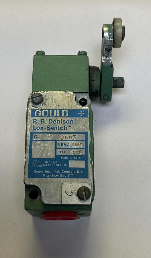 Used GOULD,C4JK05,LIMIT SWITCH