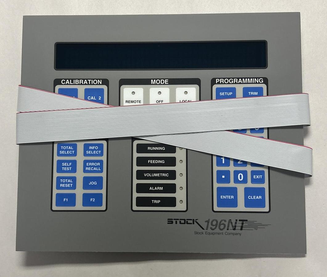 STOCK EQUIPMENT,1D28753,MICROPROCESOR CONTROLLER DISPLAY PANEL NOS