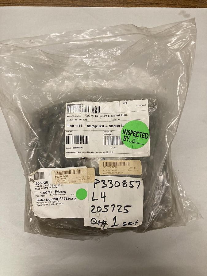 UNBRANDED,205725,Chain Matched Set of 2