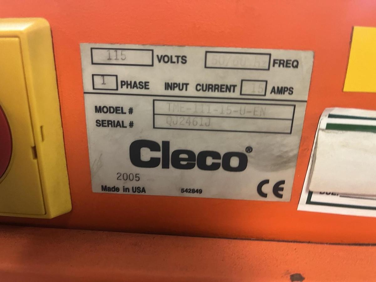 Used CLECO,TME-111-15-U-EN,CHANNEL TIGHTENING MANAGER CONTROLLER 115V