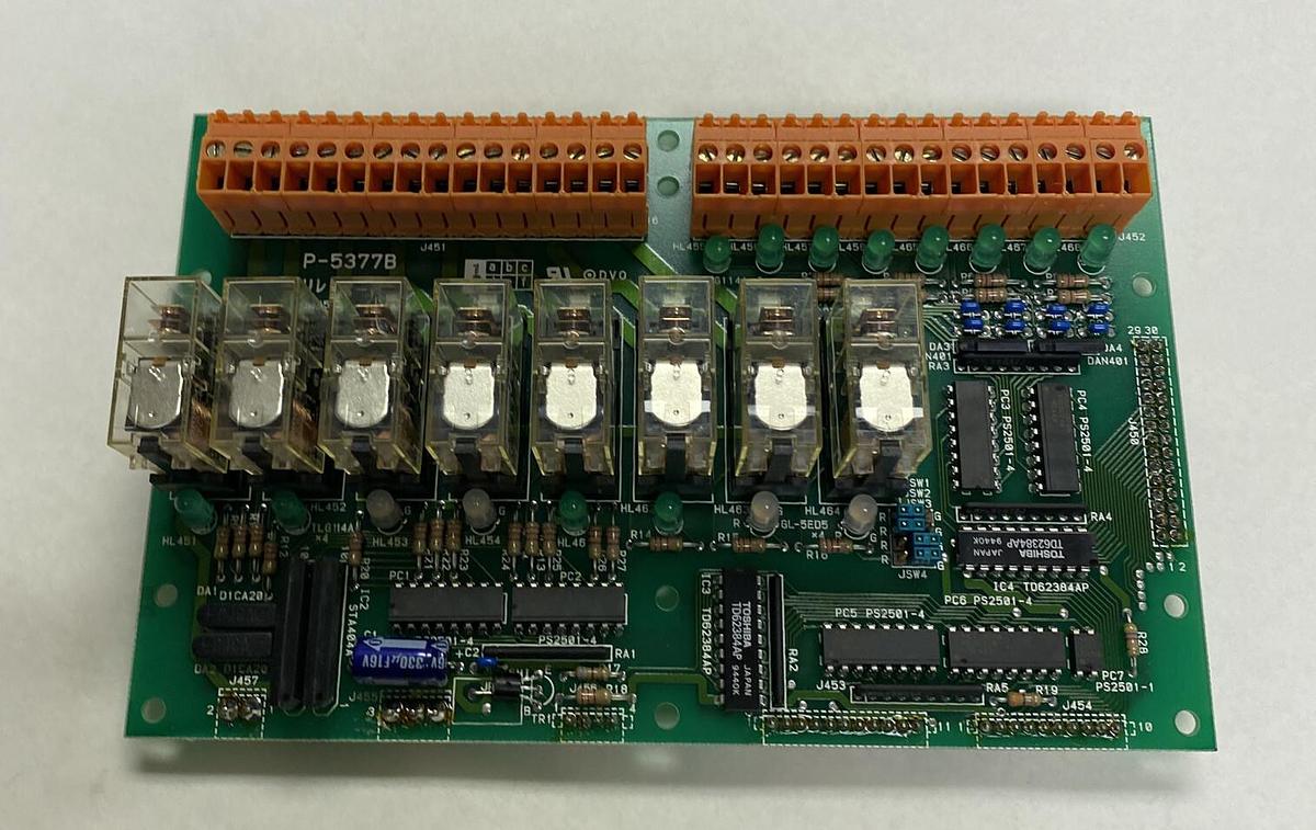 Used ISHIDA,P-5377B,RELAY OUTPUT BOARD