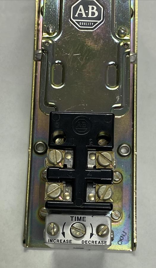 ALLEN BRADLEY,849-ZOD124,SER B PNEUMATIC TIMING RELAY 10/60A 120/600V NEW NO BOX