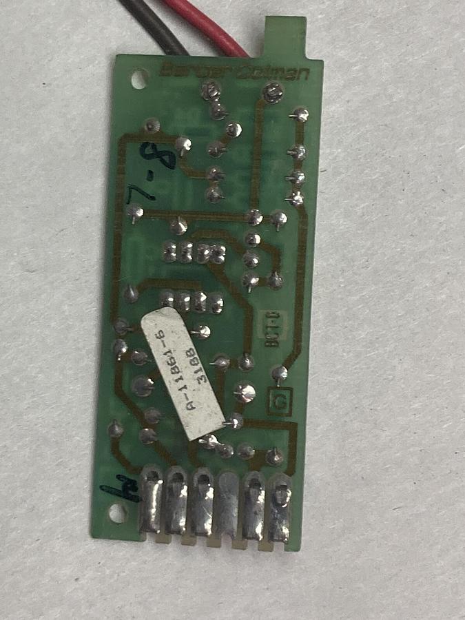 Used Barber-Colman,A-11861-6,Circuit Board