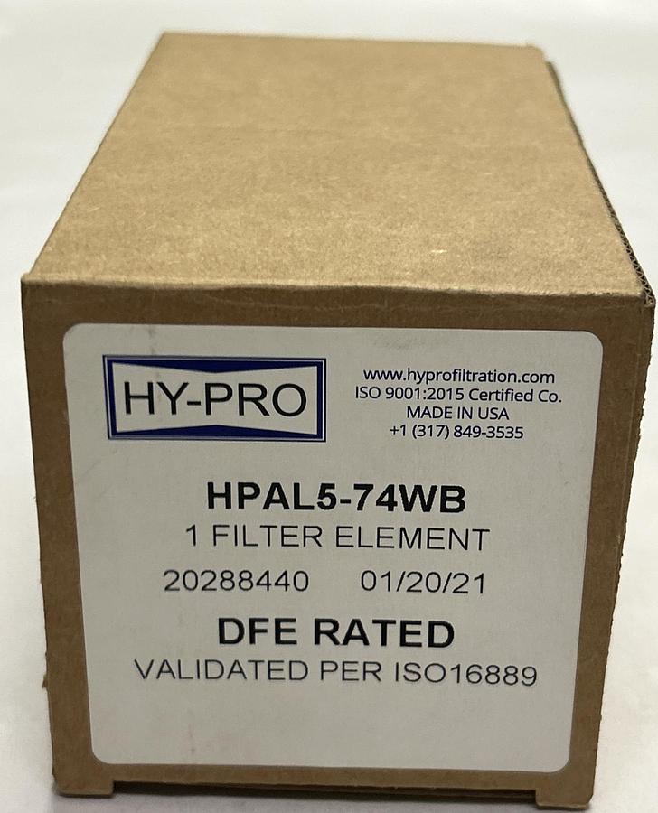 Used HY-PRO,HPAL5-74WB,FILTER ELEMENT NEW