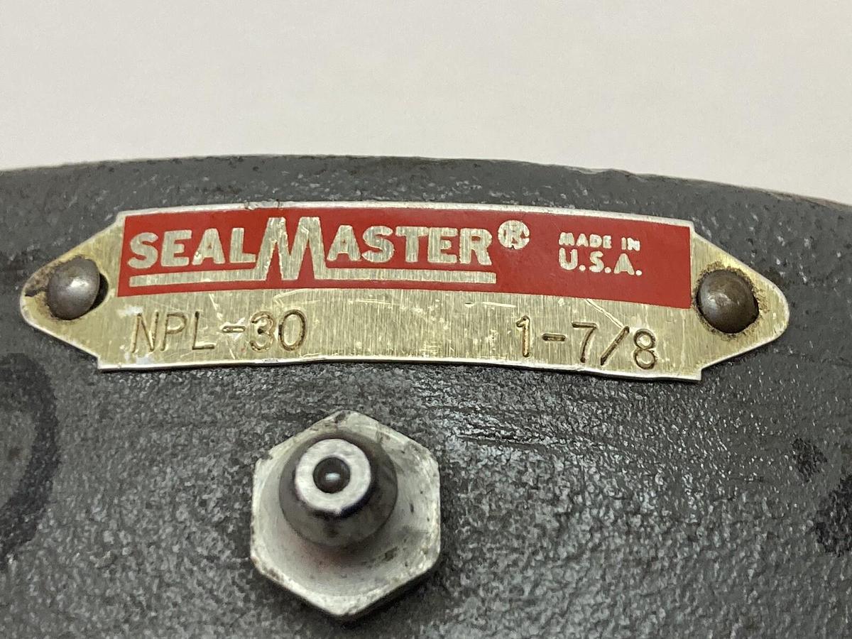 Used Sealmaster,NPL-30,Pillow Block Bearing 1 7/8 Inch