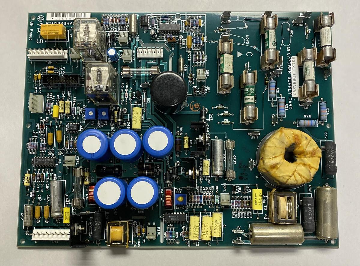 Used GE FANUC,VA-5 F31XIIIPSHALGIFRO1/0,POWER SUPPLY BOARD