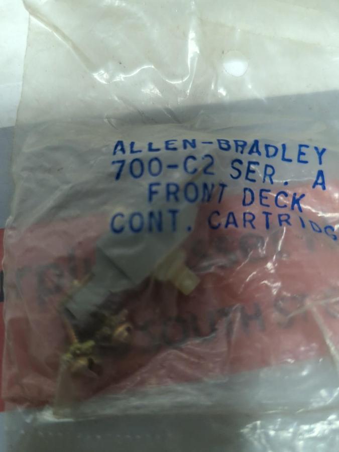 ALLEN-BRADLEY,700-C2,SERIES A FRONT DECK CONTACT CARTRIDGE LOT OF 3 NOS