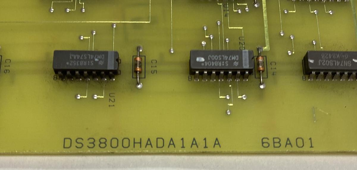 Used GENERAL ELECTRIC,DS3800HADA1A1A, DECODER PC BOARD