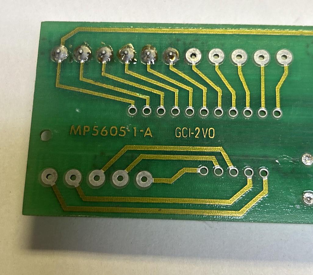 Used UNBRANDED,MP5605-1-A,AUXILIARY SENSITIVE RELAY MODULE