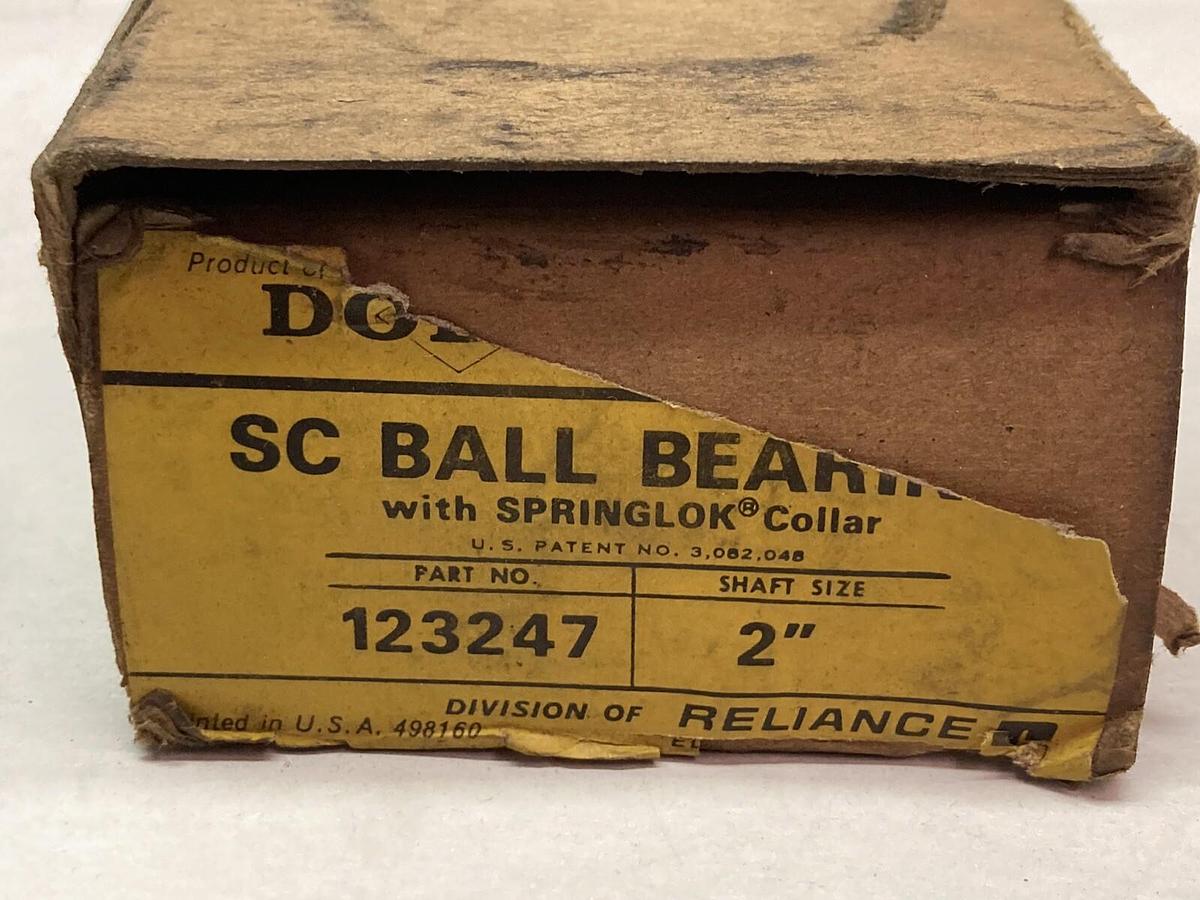 Dodge,123247,Insert Ball Bearing W/ Springlok Collar 2 Inch