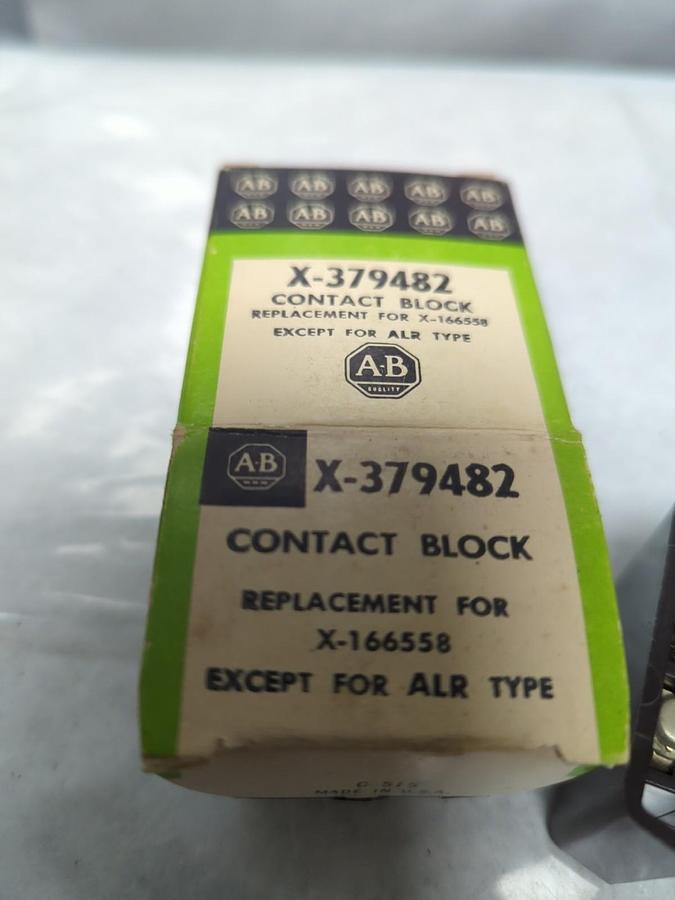 ALLEN BRADLEY,X-379482,CONTACT BLOCK NOS