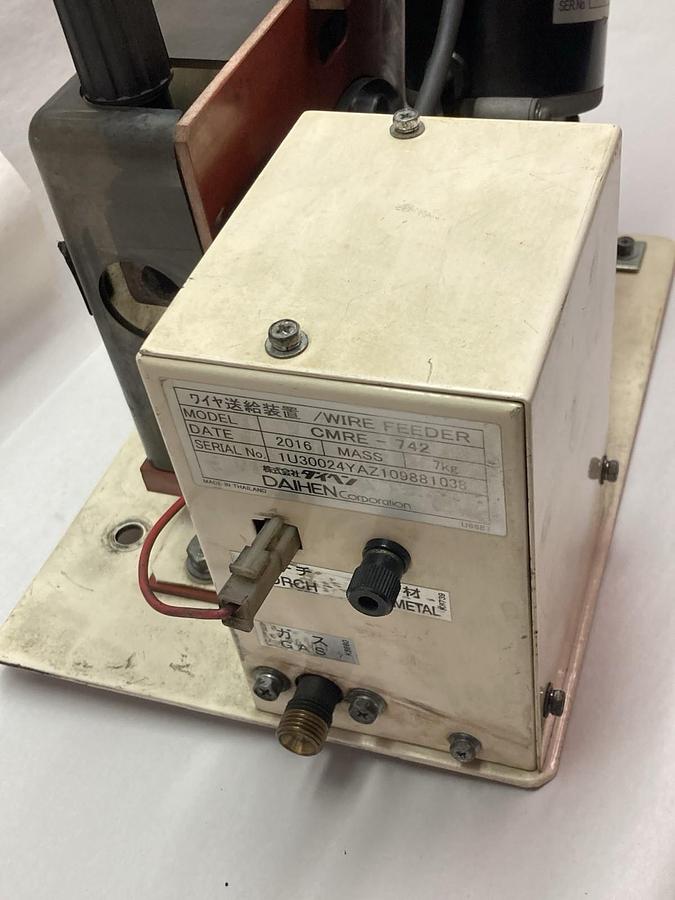 Used Daihen,CMRE-742,Wire Feeder DH-24-42-992 Motor 42VDC 80W 0.7~2.8A