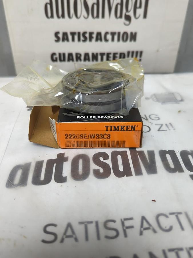 TIMKEN,22206EJW33C3,SHERICAL ROLLER BEARING 30MMX62MMX20MM NOS